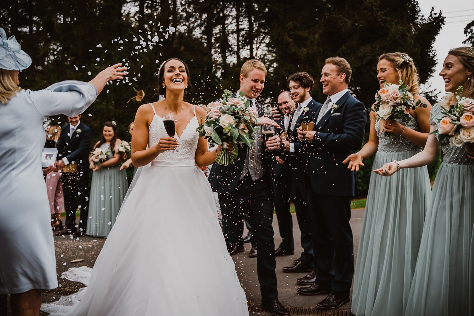 larchfield estate wedding photography